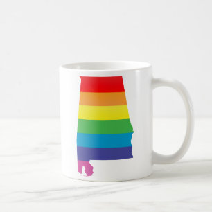 Alabama Stolz. gestreift. Kaffeetasse