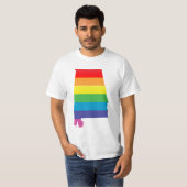 Alabama-Stolz. gestreift T-Shirt (Vorne ganz)