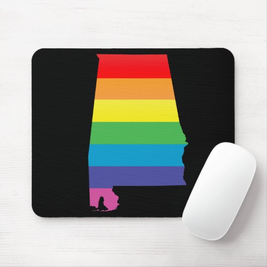 Alabama Stolz. Mousepad (Mit Mouse)