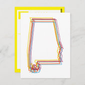 Alabama Stolz Postkarte (Vorne/Hinten)