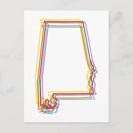 Alabama Stolz Postkarte (Vorderseite)