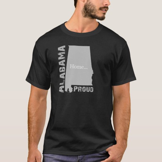 Alabama stolz T-Shirt (Vorderseite)