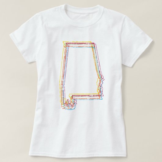 Alabama Stolz T-Shirt (Design vorne)