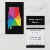 Alabama-Stolz Visitenkarte (Vorne/Hinten)