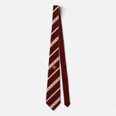 Alabama stripes Flagge Krawatte (Vorderseite)