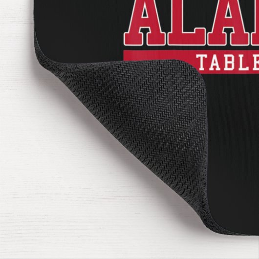 Alabama Table Tennis Mousepad (Ecke)