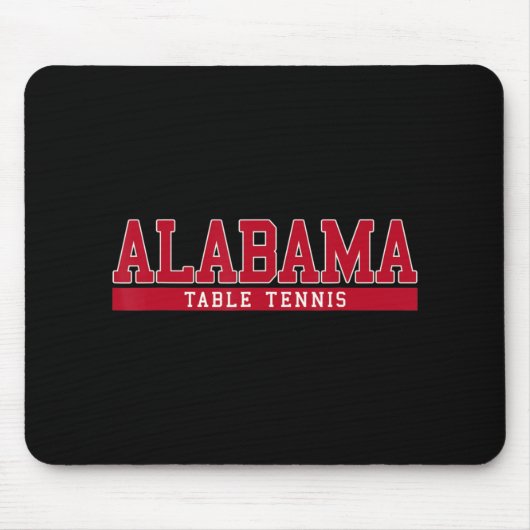 Alabama Table Tennis Mousepad (Vorne)