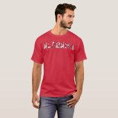 Alabama-Tarnmuster Langarm T-Shirt (Vorne ganz)