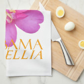 Alabama-Territoriums-Blume Kamelie Sasanqua Geschirrtuch (Viertel Falte)