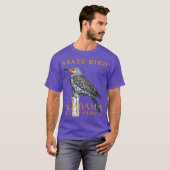 Alabama Territory Bird The Common Flicker Oversize T-Shirt (Vorne ganz)