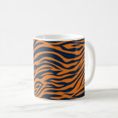 Alabama Tiger Orange und Blue Kaffeetasse (VorderseiteRechts)