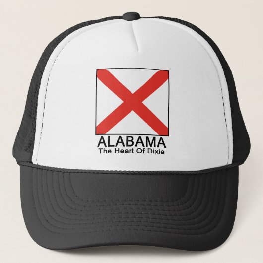 Alabama Truckerkappe (Vorderseite)