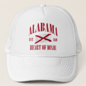 Alabama Truckerkappe (Vorderseite)