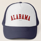 Alabama Truckerkappe (Vorderseite)