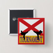 Alabama-Turnier-Button Button (Vorne & Hinten)