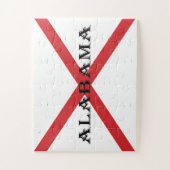 Alabama und Flag 11x14 30pc jpcnt Puzzle (Vertikal)