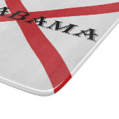 Alabama und Flag cbcnt Schneidebrett (Ecke)