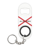 Alabama und Flag kccn Mini Flaschenöffner (Vorderseite)
