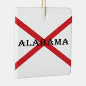Alabama und Flag Square Ornament (Rechts)