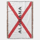 Alabama und Flag tbcnt Decke (Vorderseite Vertikal)