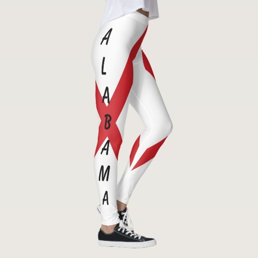 Alabama und Flag-Vortrag Leggings (Rechts)