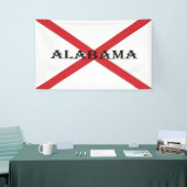 Alabama und Flaggen Banner (Messeveranstaltung)