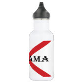 Alabama und Flaggen Edelstahlflasche (Rechts)