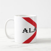 Alabama und Flaggen Kaffeetasse (Links)