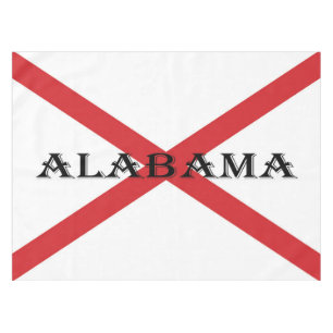 Alabama und Flaggen tccn Tischdecke