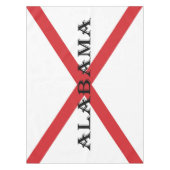 Alabama und Flaggen Tischdecke (Vorderseite)