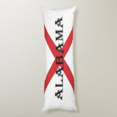 Alabama und Flaggen tpcn Seitenschläferkissen (Rückseite (Vertikal))