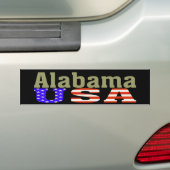 Alabama USA! Autoaufkleber (Auf Auto)