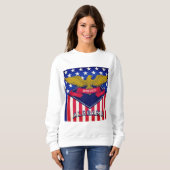 Alabama USA Flag Sweatshirt (Vorne ganz)