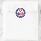 Alabama, USA Staaten, Alabama Aufkleber (Tasche)
