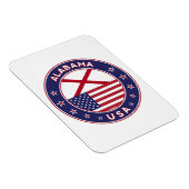 Alabama, USA Staaten, Alabama Magnet (Rechte Seite)
