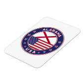 Alabama, USA Staaten, Alabama Magnet (Linke Seite)