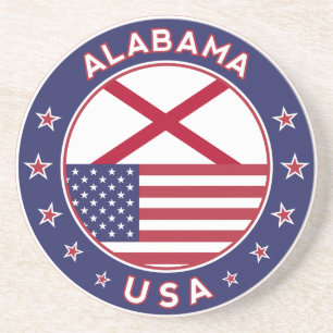 Alabama, USA Staaten, Alabama T - Shirt, Alabama Getränkeuntersetzer