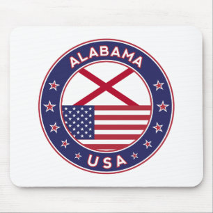 Alabama, USA Staaten, Alabama T - Shirt, Alabama Mousepad