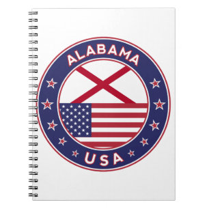 Alabama, USA Staaten, Alabama T - Shirt, Alabama Notizblock