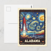 Alabama | Vincent Van Gogh Inspiriert Postkarte (Vorne/Hinten)