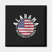 Alabama Vintag Magnet (Vorne)