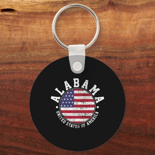 Alabama Vintag Schlüsselanhänger (Vorderseite)