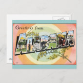 Alabama - Vintage Alabama-Reise Postkarte (Vorne/Hinten)