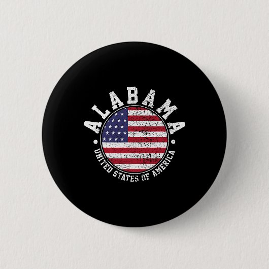 Alabama Vintage Button (Vorderseite)
