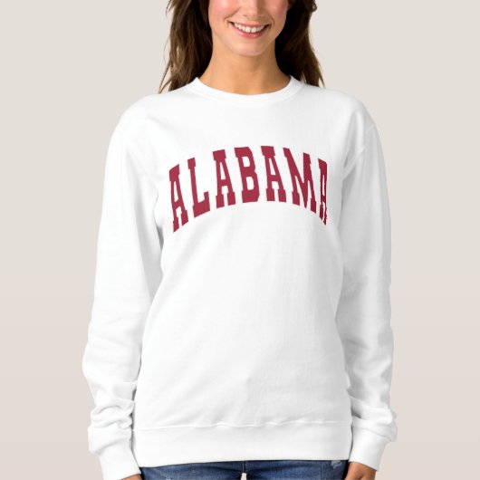 Alabama Vintage Uni Style Sweatshirt (Vorderseite)