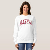 Alabama Vintage Uni Style Sweatshirt (Vorne ganz)