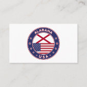 Alabama Visitenkarte (Vorderseite)