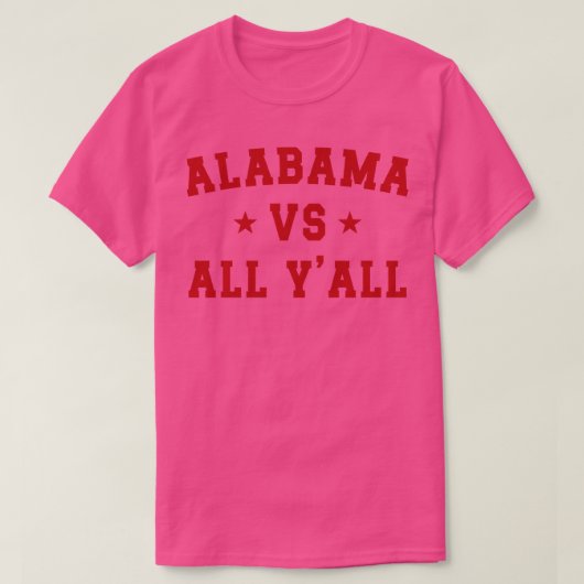 Alabama Vs All v4 TShirt (Design vorne)