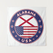 Alabama Wandteppich (Vorderseite)
