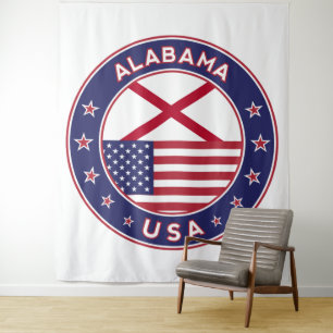 Alabama Wandteppich